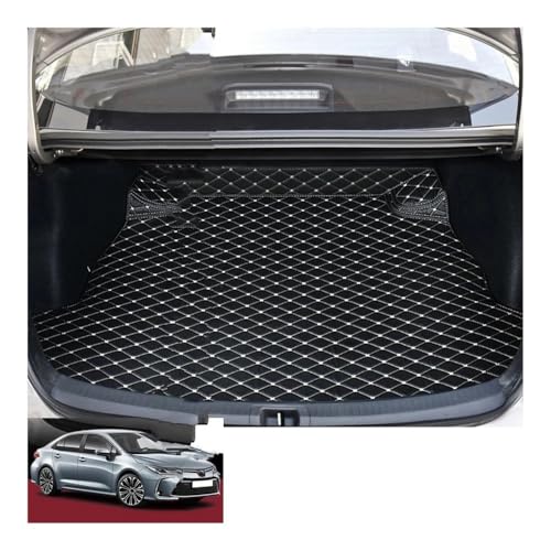 Tapis de coffre arrière Corolla E210 en cuir de style luxe