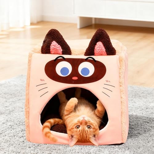 Tente de couchage chaude pour chat pour apaiser l'anxiété en appartement