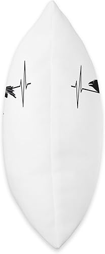 Miniatura 2 de Krähen Raben Vögel Liebhaber Bekleidung Crow Raven Heart Line Odin Viking Fans Hugin and Munin - Almohada de 16 x 16 pulgadas, multicolor