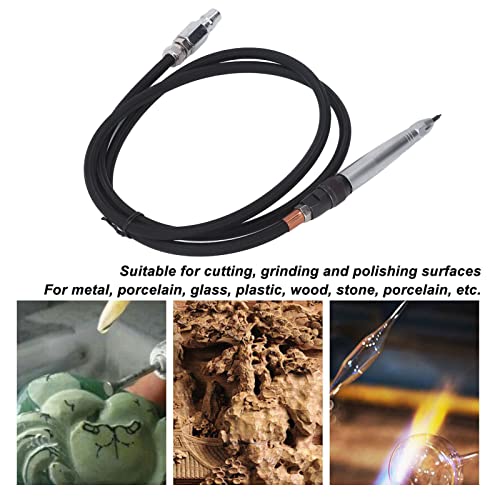Grcfumo Ultrasonic Engraving Pen, Aluminum Alloy Portable Stable Efficient Engraver Tool, Stable Efficient Engraver for Metal Porcelain Glass - Image 2