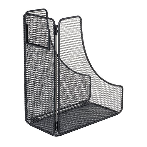 Safco Products 3270BL Onyx Mesh Magazine Holder, Black