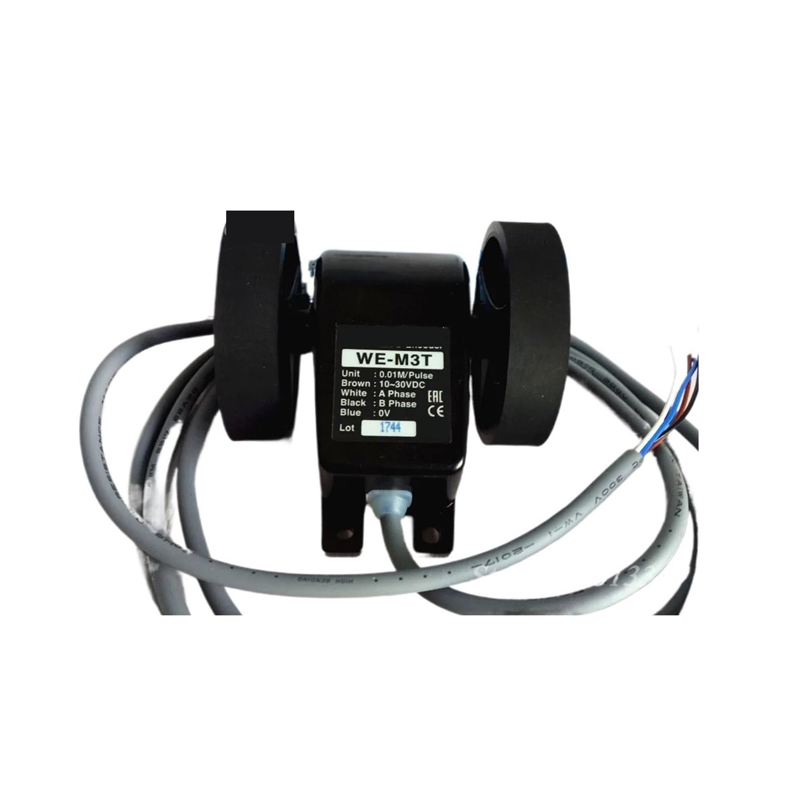 Capteur encodeur de longueur de roue WE-M3T de précision pour mesure industrielle