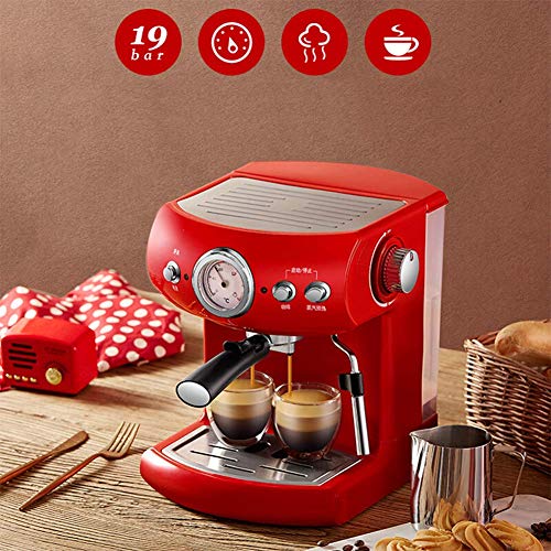Cafetera semiautomática con espumador y capacidad 1.5 L miniatura 4