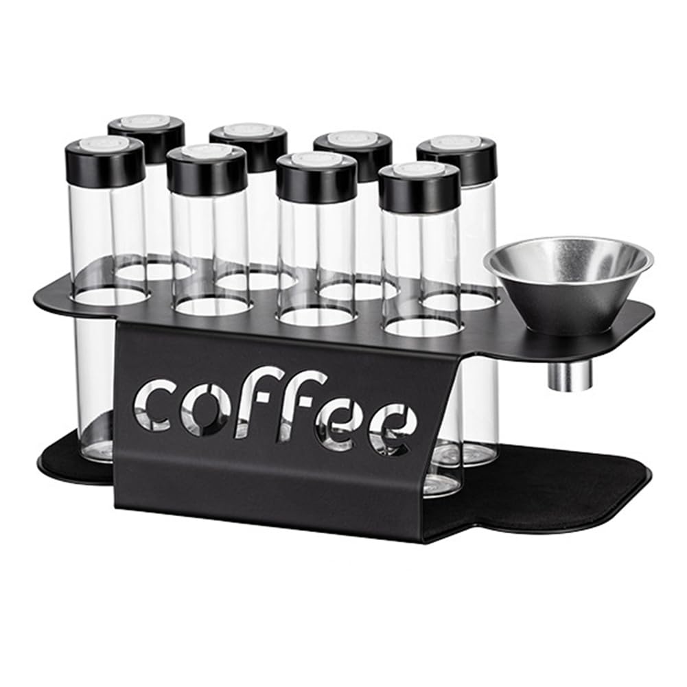 Teuypty As Shown For Espresso Accessories Coffee Beans Container Tube Single Dose For Espresso Bean Storage Jar