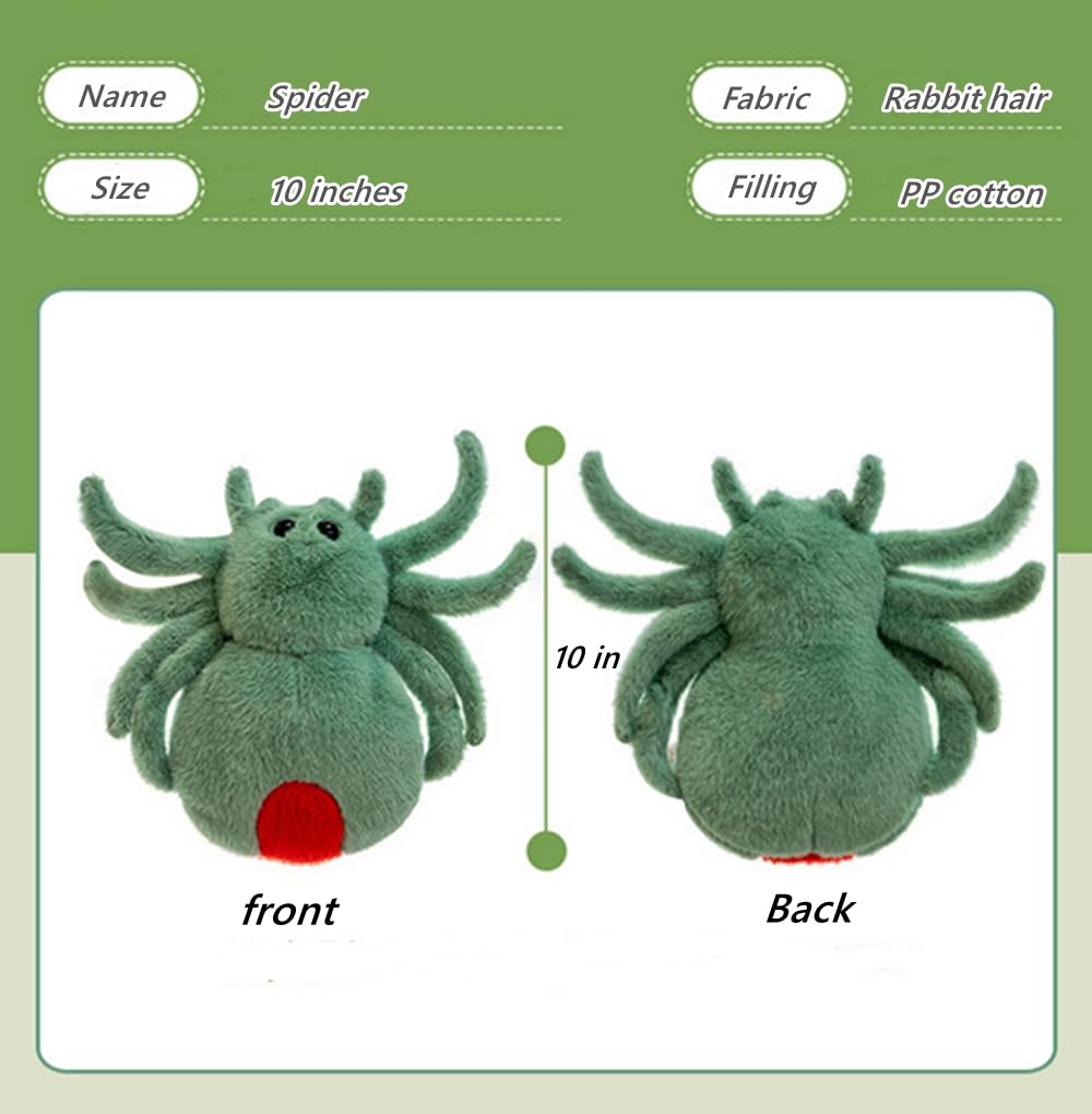 Apricot Lamb Cute Toys Peluche Diable Araignée en peluche douce pour Apricot Lamb Cute Toys Peluche Diable Araignée en peluche douce pour