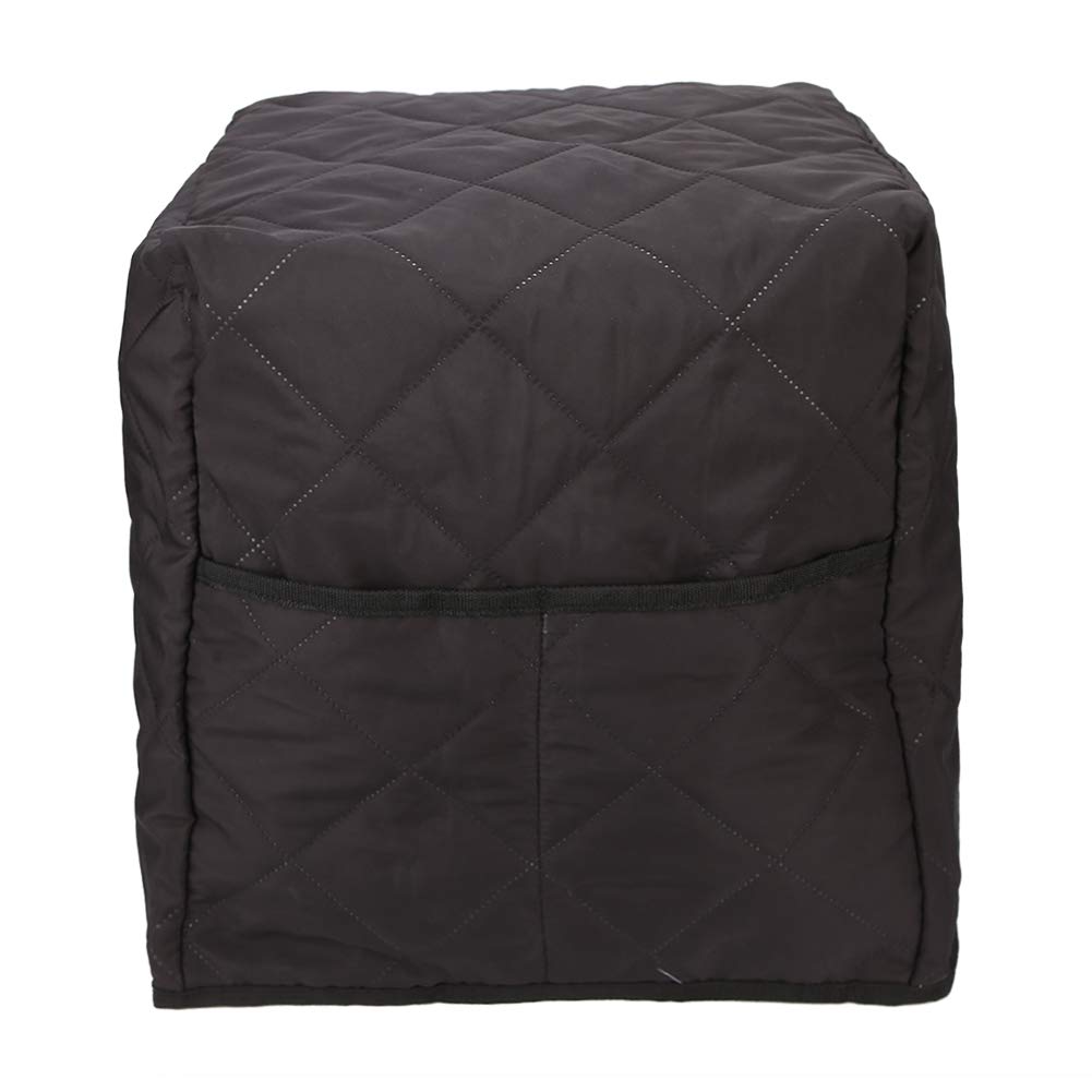 Coffee Maker Cover 12.6x12.2x14.2 Inches, Clip Cotton Polyester Quilted Dust Cover for Protect your Coffee Machine or Kitchen Small Appliances