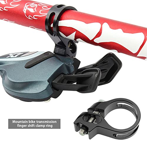 Be In Your Mind Fahrrad Schalthebel Klammer Ersatz Kompatibel mit Sram X7 X9 X0 XX X01 XX1 Auslöser Schalthebel Aluminium-Legierung 45x32x12mm Schwarz
