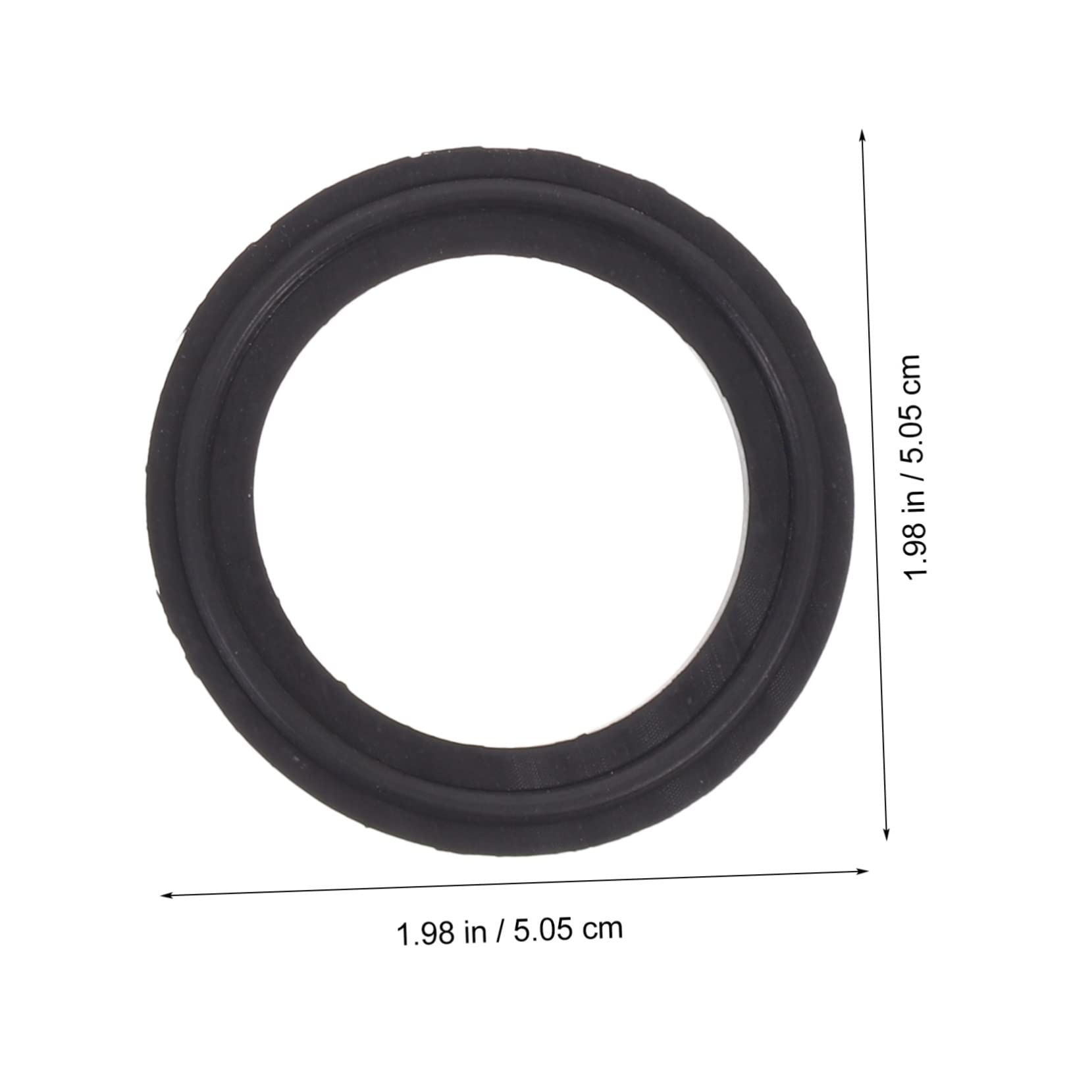 Anneome 25pezzi Guarnizioni Clamp Inossidabile Per Fittings Sanitari Guarnizioni Resistente Caldo e Freddo Per Applicazioni e Industriali