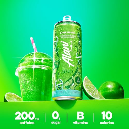 Alani Nu Lime Slush Sugar Free Energy Drink (Pack of 12) - image 4