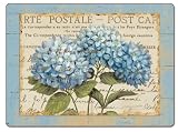 Counterart Blue Hydrangeas Hardboard Placemat, Set of 2