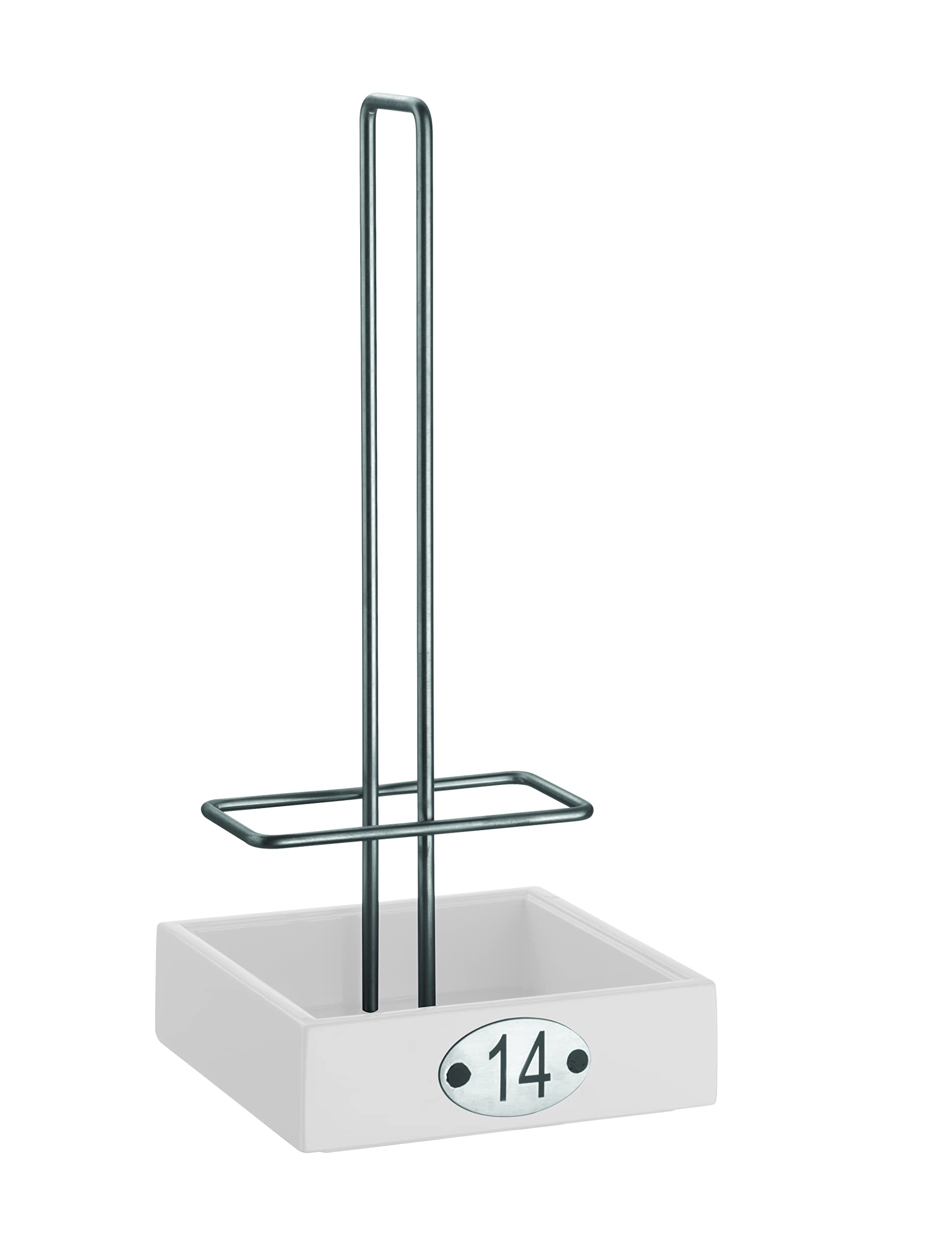 MEPRAAZ230804W Basket for Aromatic Condiments Bian, Wood, White