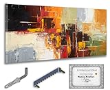 🟢 Le tableau acrylique, créé dans l’atelier du peintre Monica Mirafiori, est peint et signé de sa main.