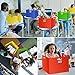 16 Pcs Privacy Folders for Students Waterproof Privacy Shields for Student Desks Divider Easy to Clean Testing Dividers for Classroom Includes Extra Blank Labels
