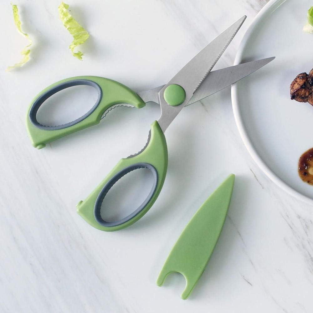 Kitchen Scissors Multipurpose Stainless Steel Poultry Shears with Comfortable Grips for Vegetables Fish Meat and Herbs