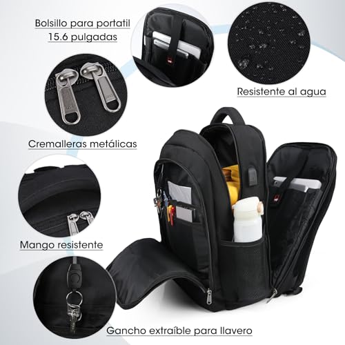 Mochilas Y Bolsas, Personal Computer mochilas laptop Marca NUBILY (3)
