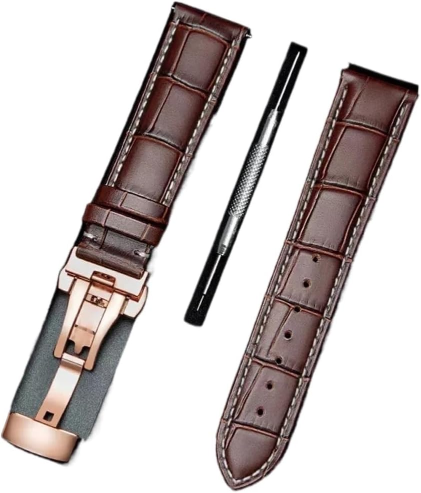 Watch Strap Leather Male Buckle Chain Accessories Ladies Substitute