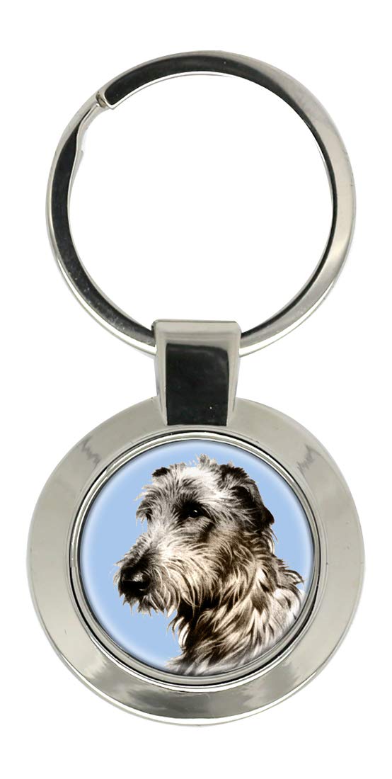 Giftshop UK Scottish Deerhound Key Ring