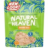 HEARTS OF PALM RICE: Natural Heaven Brown Rice is a fully cooked,low-carb rice alternative made with nutritious Hearts of Palm. Eachserving contains more potassium than one banana! Packaging may vary as we transition. READY RICE, MICROWAVE OR STOVETO...