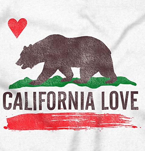 Brisco Brands California CA Flag Watercolor Sketch Baby Romper Boys or Girls2