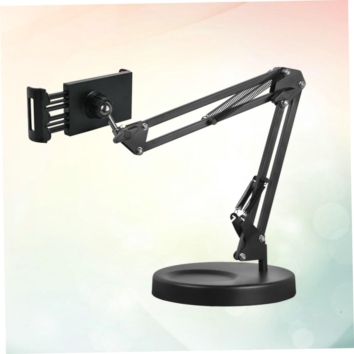SHINEOFI Soporte para Teléfono Móvil de Metal con Brazo de Suspensión para Escritorio para Fotografía y Vídeo Compatible con Teléfono Móvil y Tableta Soporte de Brazo de Suspensión