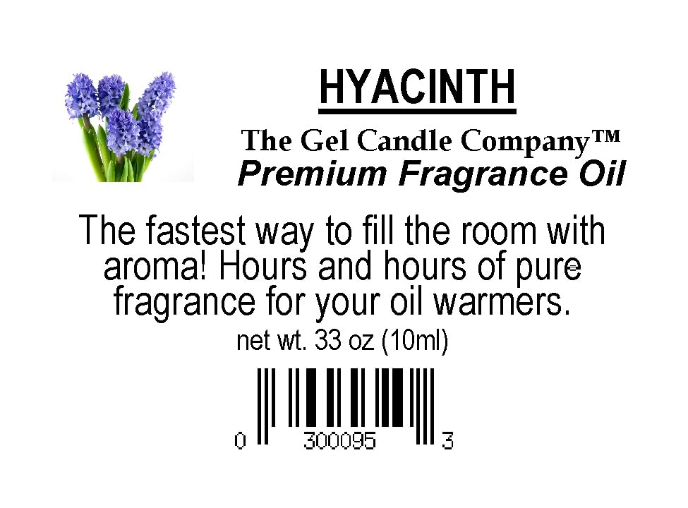 Miniatura 5 de Hyacinth Fragrance Oil in Amber Glass with Built in Dropper Diffusers and Burners 10 ML.33 OZ.