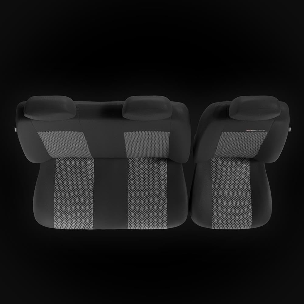 Mossa Fundas Asientos Coche aptas para VW Transporter Furgoneta 1996-. BE-2 | Furgoneta, III, IV, V, VI, VII