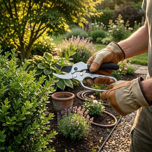 Image of Oblivion Plant Cutter for Garden 200mm - Enhanced Garden Shears Pruning Machine - Heavy Duty and Gardening Scissors for Trees, Shrubs and Plants - Sharp Pruning Cutter Tool for Home Use (Pack of 1)