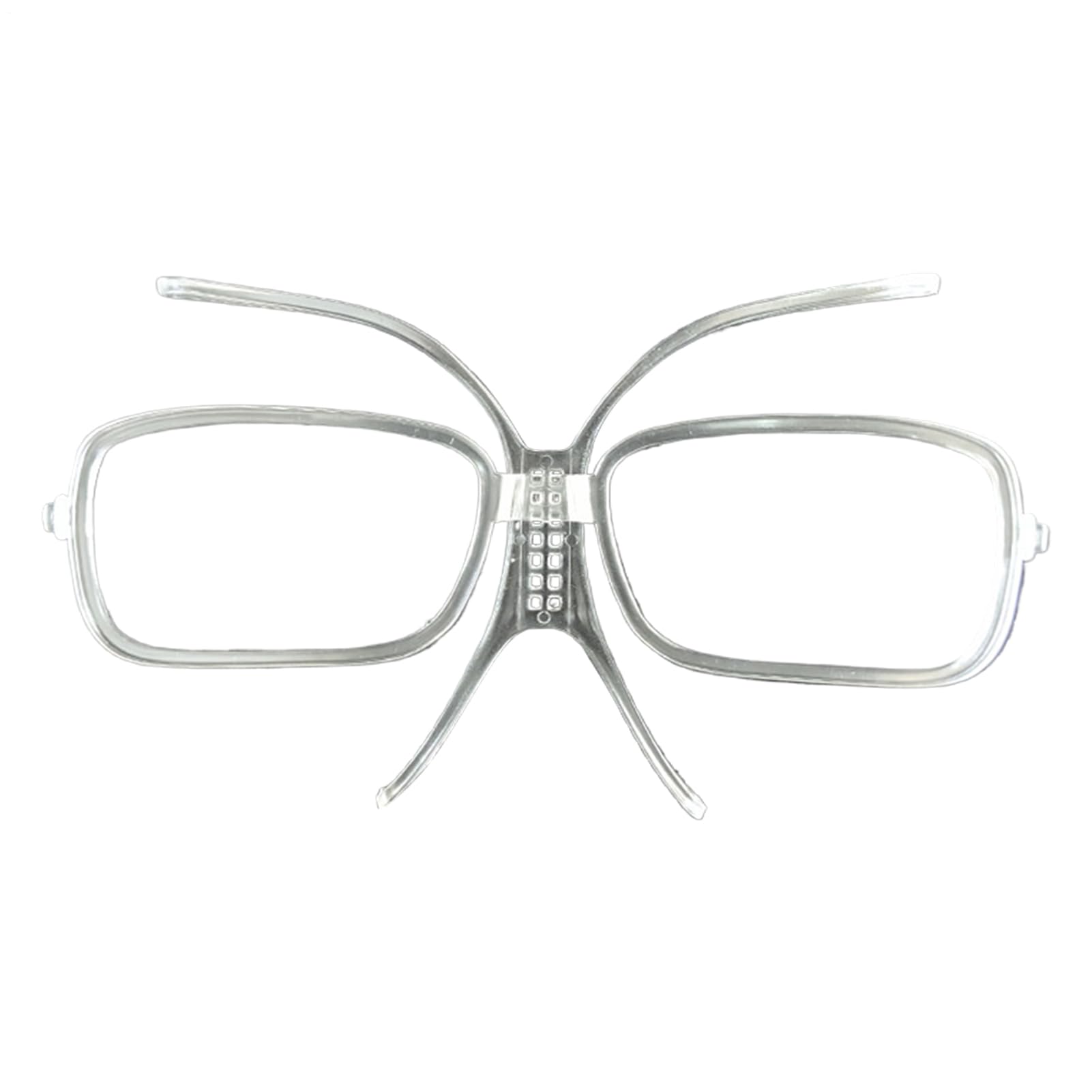 Lunettes de ski - Insert de correction visuelle pour lunettes de sports d'hiver, insert optique à clip - Inserts de lunettes de ski sur ordonnance - Cadre adaptateur flexible, utilisation confortable