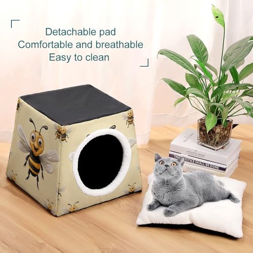 Capsule d'espace chaude et douce nichoir confortable petits chats