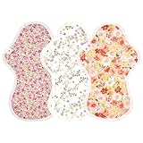 AENUANCE（エニュアンス）布ナプキン 防水 吸水量 70cc 生理ナプキン 夜用 ロング 尿漏れ 吸水ライナー Lサイズ 厚手 3枚セット