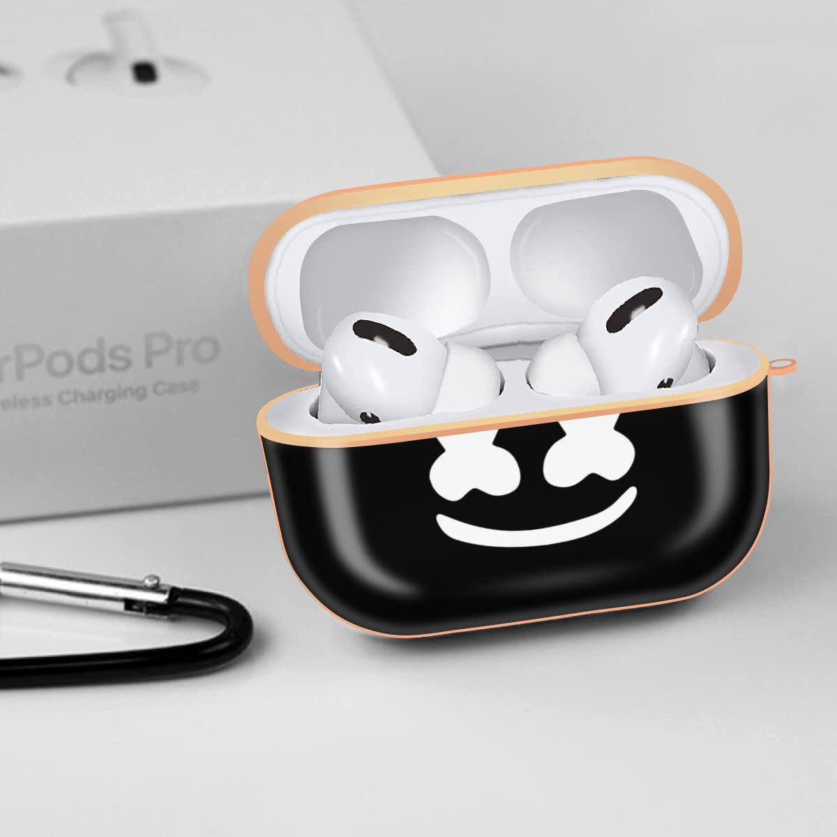 Amazon | Airpods Proケース マシュメロ AirPods Proカバー 充電