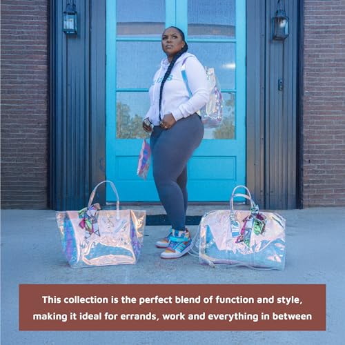 | Konor Monogram Collection Tote Bag | Durable Scratch-Resistant Large Tote Bag | Travel Tote Bags3