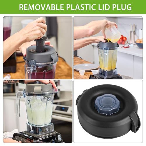 2 Packs repuestos tapa para licuadora Vitamix 64oz miniatura 3