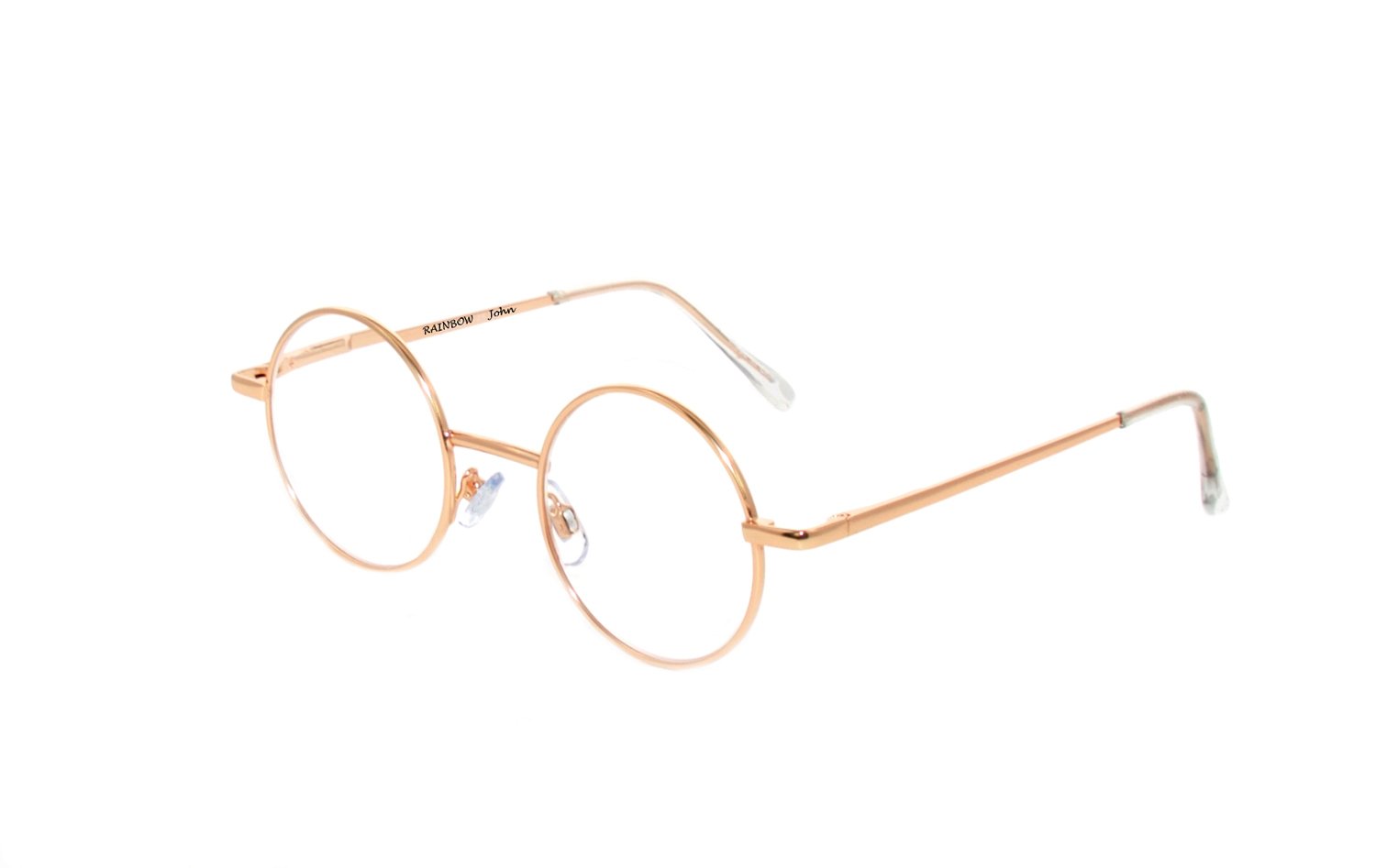 rainbow safety John Gafas de Lectura de Presbicia Mujer Hombre Redondo Retro Estilo Lennon +2.50D