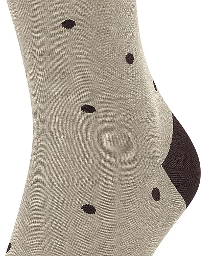 Image of FALKE Men's Dot Socks, Breathable, Crew, Casual or Dress, Polka Dots, 1 Pair