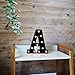 Oycbuzo Light up Letters LED Letter Light up Black Alphabet Letter Night Lights for Home Bar Festival Birthday Party Wedding Decorative (Black Letter A)