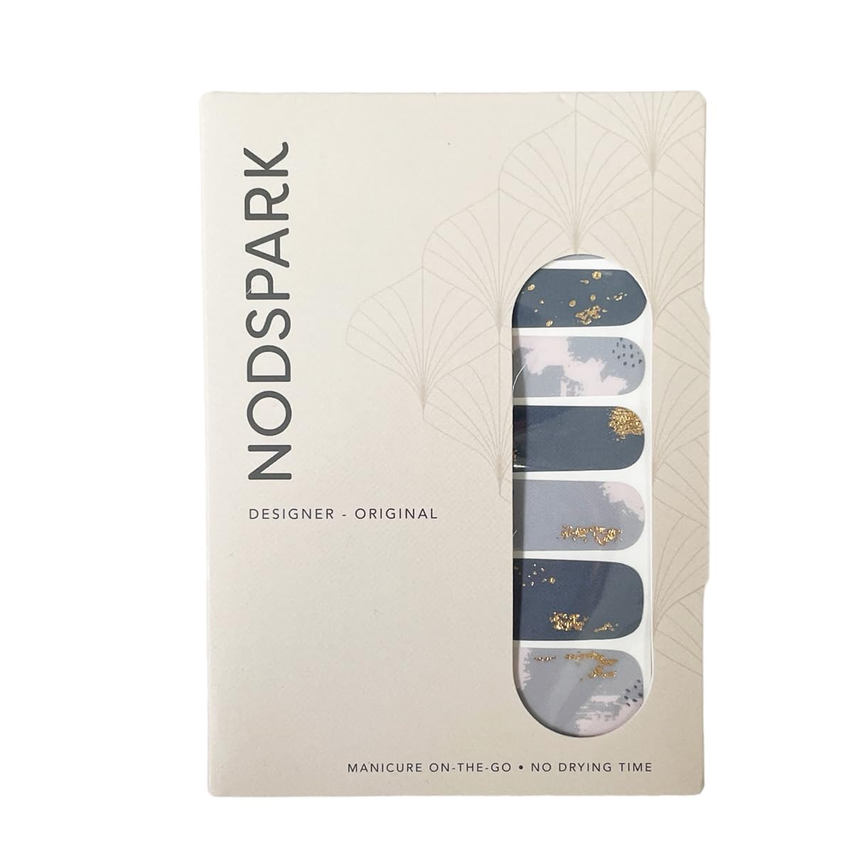 NodsparkBronte Gold Art Nail Wraps
