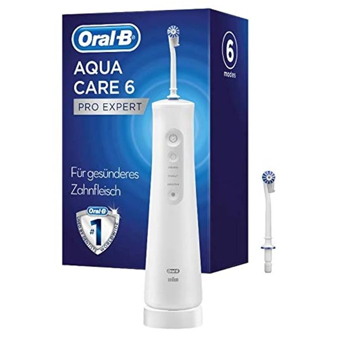 OralB AquaCare 6 ProExpert Oral irrigator, 2 Replacement nozzles