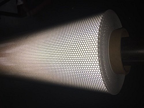 STARREY Flexible Reflective Tape White Silver 1 Inch X 15 Feet High Intensity Grade DOT-C2 Safety Tape Waterproof Conspicuity Trailer Reflector