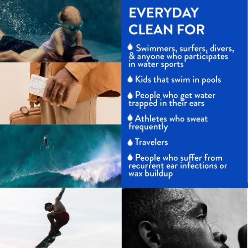 Bigwave Drops Ear Wash - For People With Ear Wax Buildup, Trapped Water, Clogged Ear Wax, Swimmer’s Ear, And Ear Infections - Get Clean, Clear, Healthy Feeling Ears #TOP3