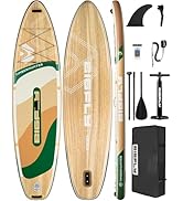 Bigfly Inflatable Stand Up Paddle Board 11’*34”*6”, Blow Up Paddle Board for Adults,with Detachab...