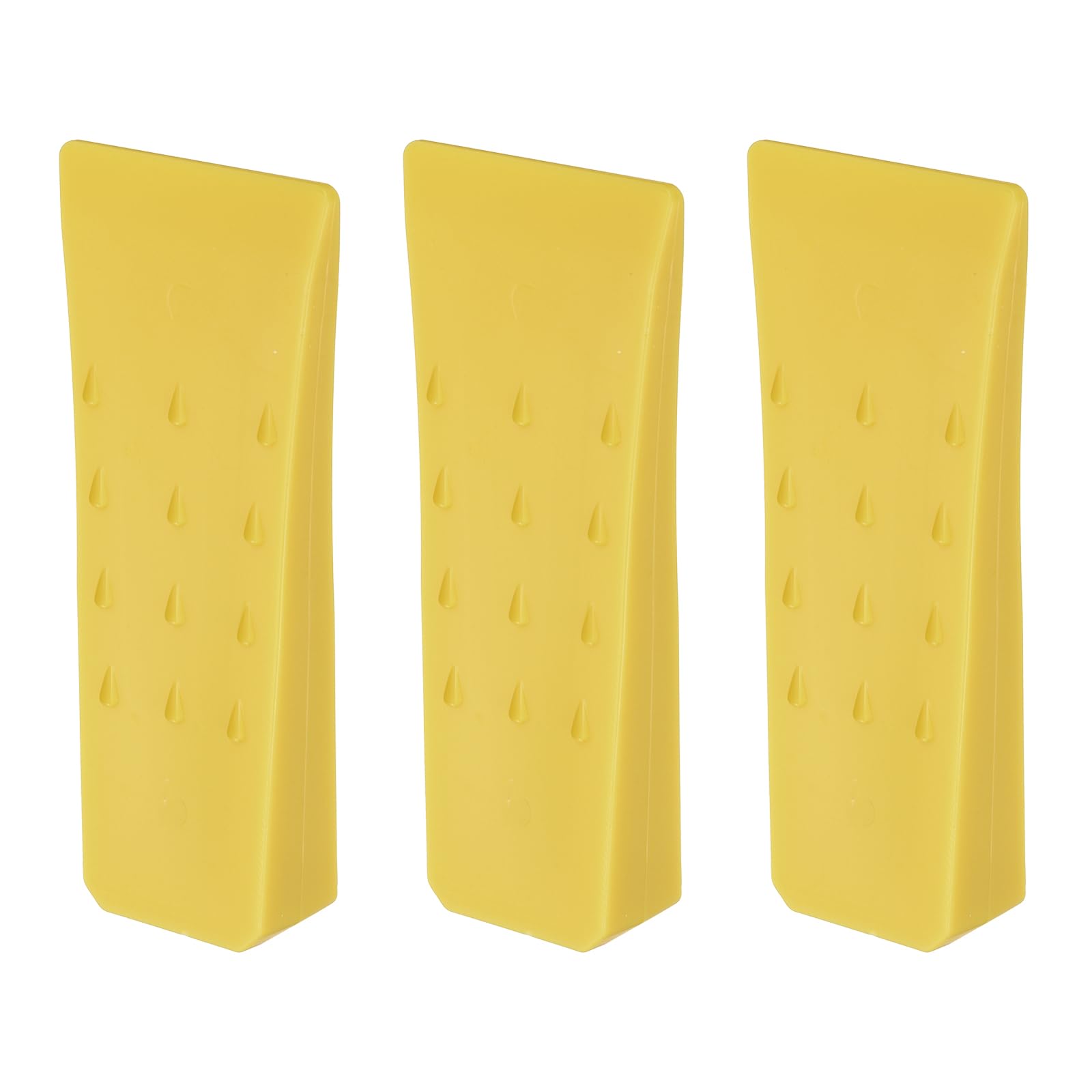 QUARKZMAN Klin do cięcia drewna z tworzywa sztucznego, 3 sztuki, tworzywo sztuczne ABS, 152 mm, klin do drewna i tworzywa sztucznego, klin do cięcia wkrętarki udarowej, kliny drzewne, akcesoria leśne,