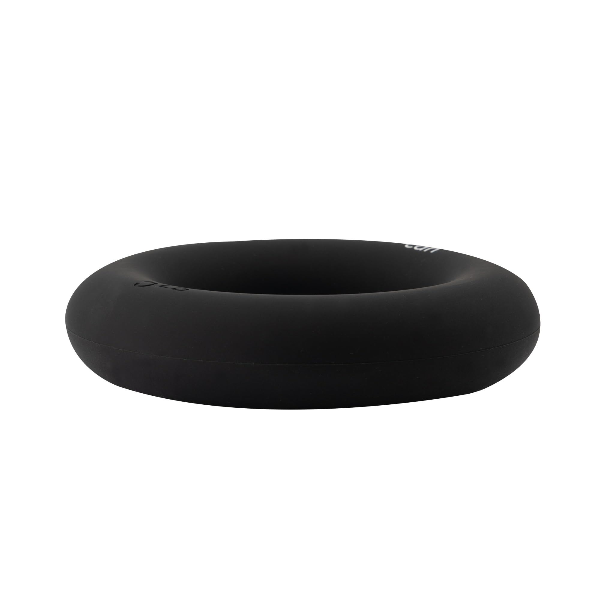 U can Gewichtsringe aus Silikon für Training, Widerstandsringe für Yoga, Pilates und Fitness, strafft Arme, Beine und Bauch, kompaktes Zubehör für Zuhause oder Fitnessstudio (Schwarz, 2,7 kg)
