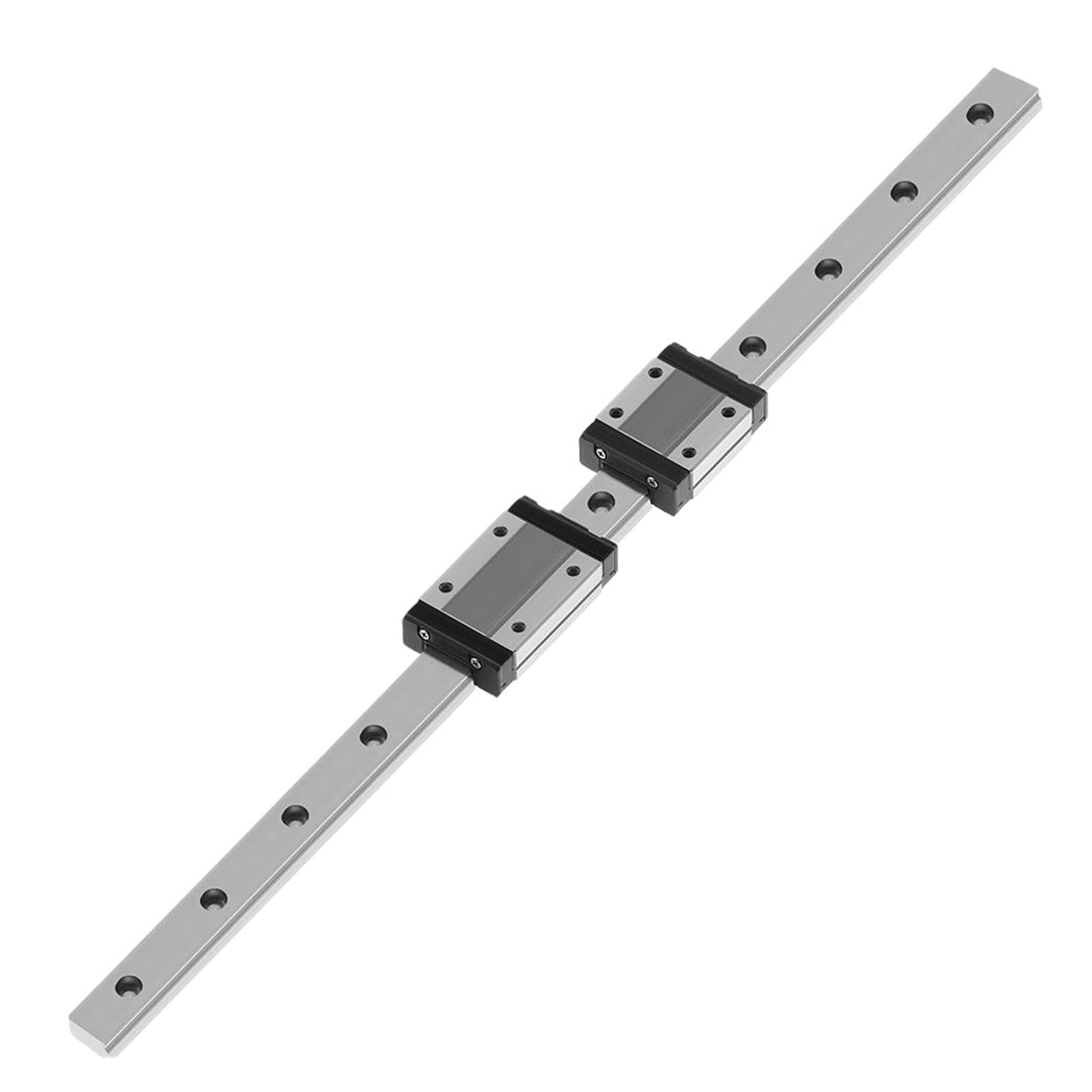 Glissières de guidage de mouvement linéaire MGN12 400 450 500 mm Glissière linéaire miniature 1 pièce MGN12C Guide + chariot (450 mm with block)