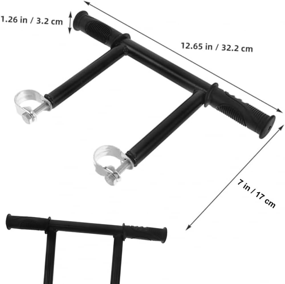 Extension de poignée de poussette, extension en métal pour chariot, barre d'accoudoir de poussette, accessoire de remplacement pour poussette d'enfant