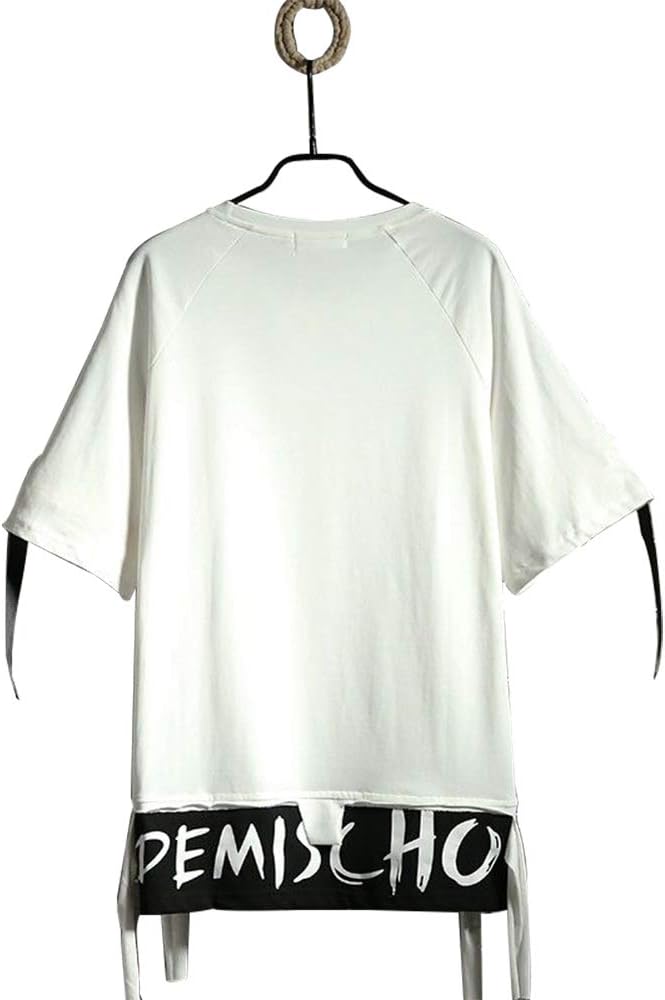 Hello MrLin heren hip hop hoodie Japanse Harajuku streetwear techwear urban pullover, Zwart, 3XL Hello MrLin heren hip hop hoodie Japanse Harajuku streetwear techwear urban pullover, Zwart, 3XL