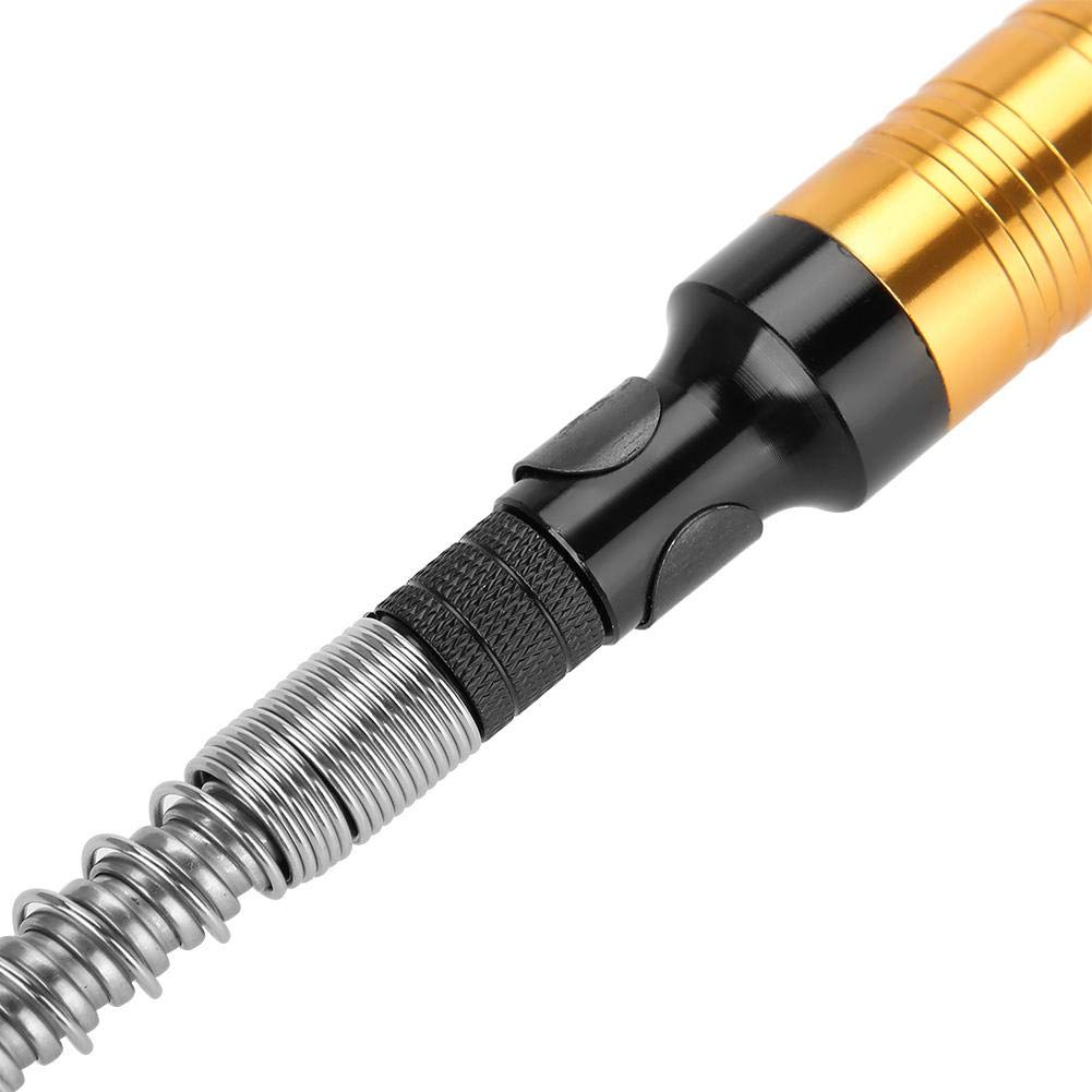 Attrezzo rotativo dell'albero della lega di alluminio del collegamento flessibile dell'albero di 6mm con la maniglia del mandrino di 0.5-6.5mm, misura per lo strumento rotatorio della smerigliatrice