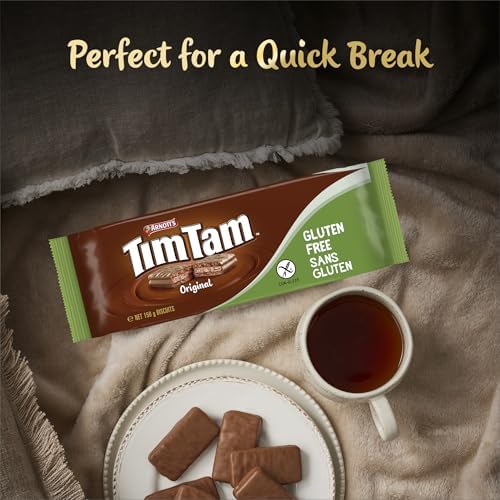 Arnott’s Tim Tam Gluten Free Milk Chocolatey Cookie, Original Flavour 150g — view 5
