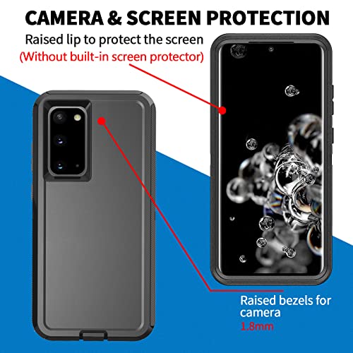Coque Samsung S20 Plus 5G robuste pour activités extérieures noire - 4