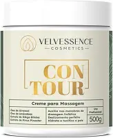 Creme Corporal Profissional para Massagem e Drenagem Linfática – Textura Leve, Ação Hidratante, Tonificante e Relaxante – Ideal para Uso Estético ou Autocuidado Diário